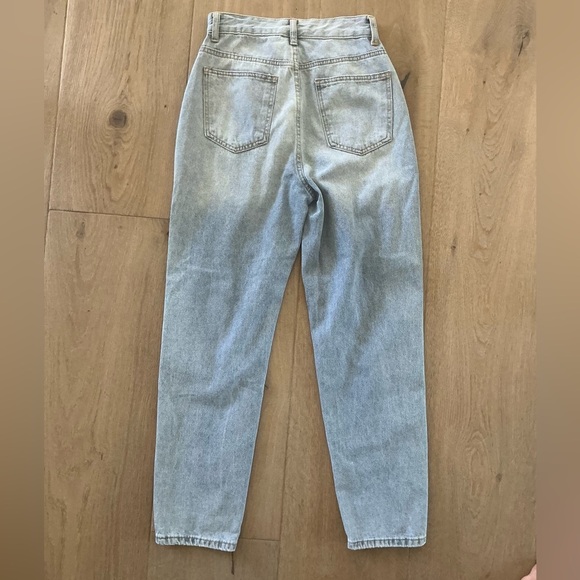 SHEIN Distressed Light Blue Women's Jeans - size 2 - Picture 2 of 3